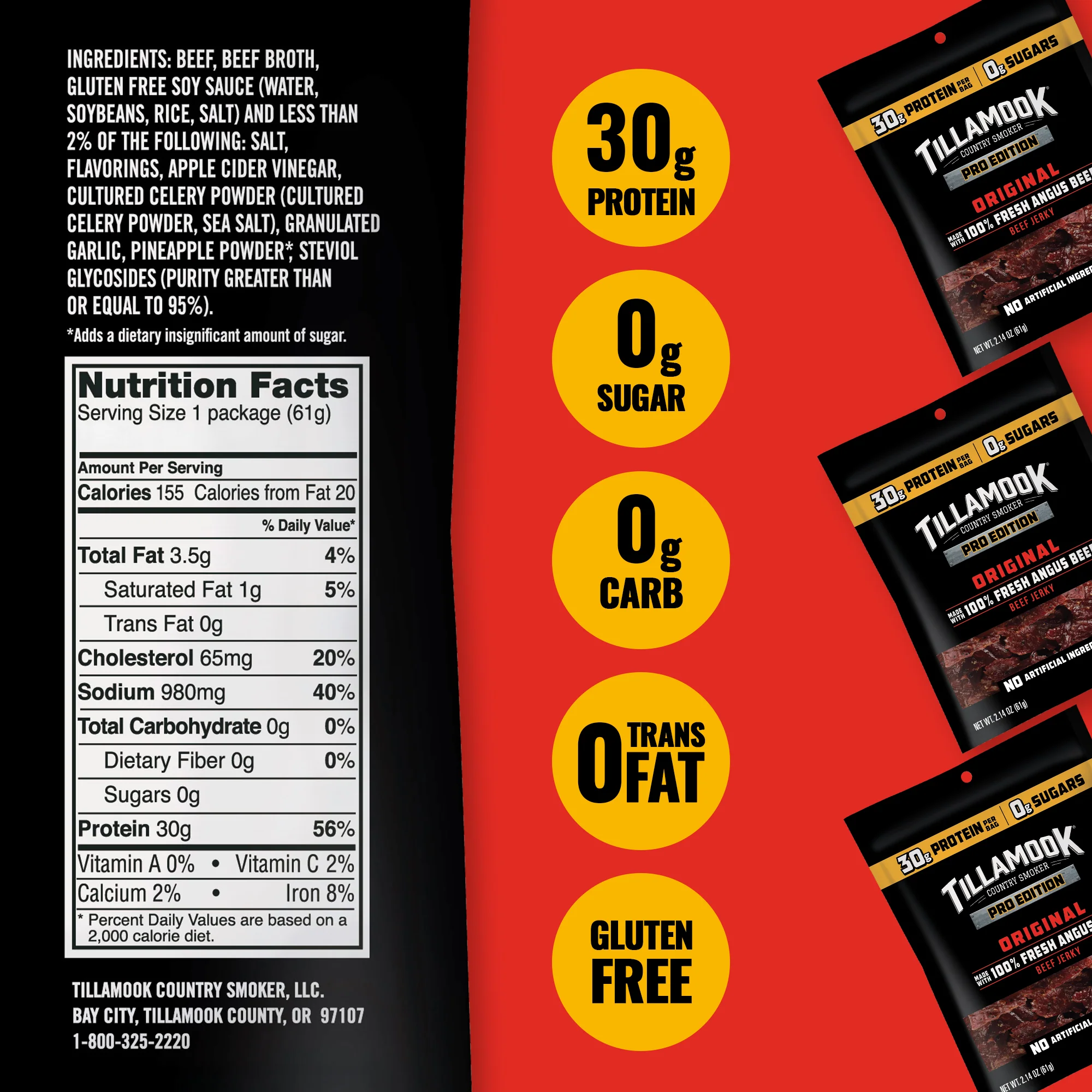 PRO Edition Beef Jerky | Original - Image 6
