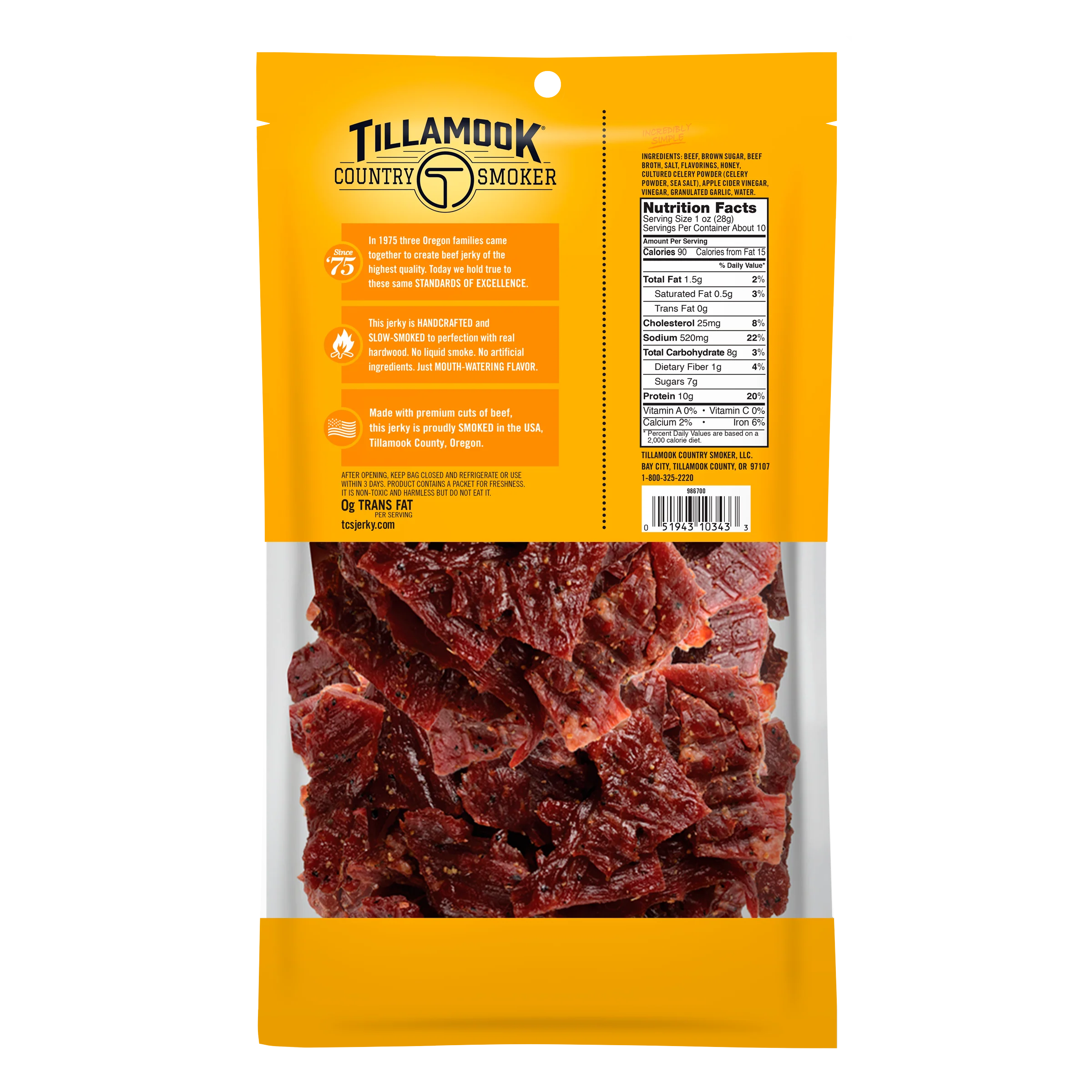 Simply Crafted Beef Jerky | Honey Glazed - Image 6