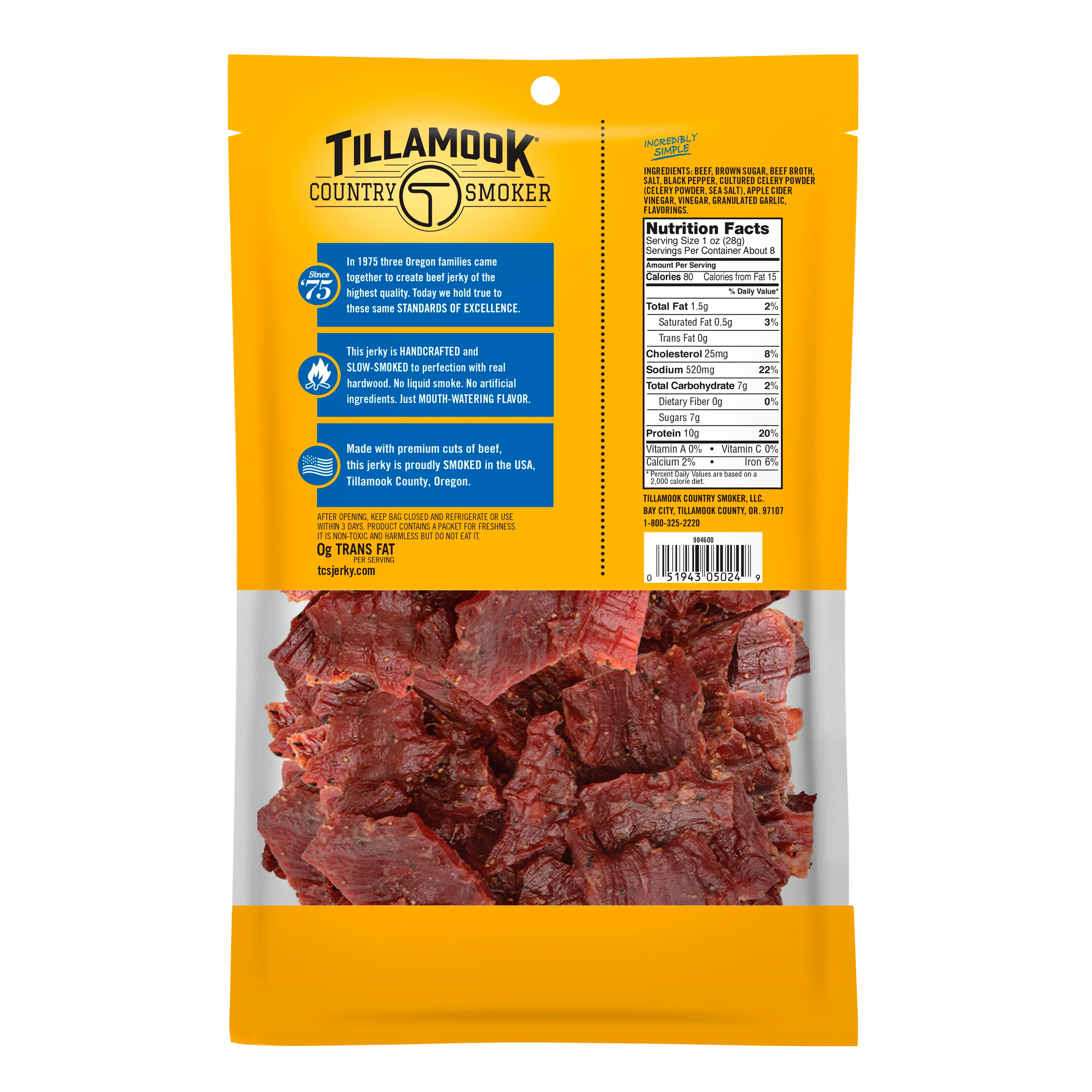 Simply Crafted Beef Jerky | Sea Salt & Pepper - Image 4
