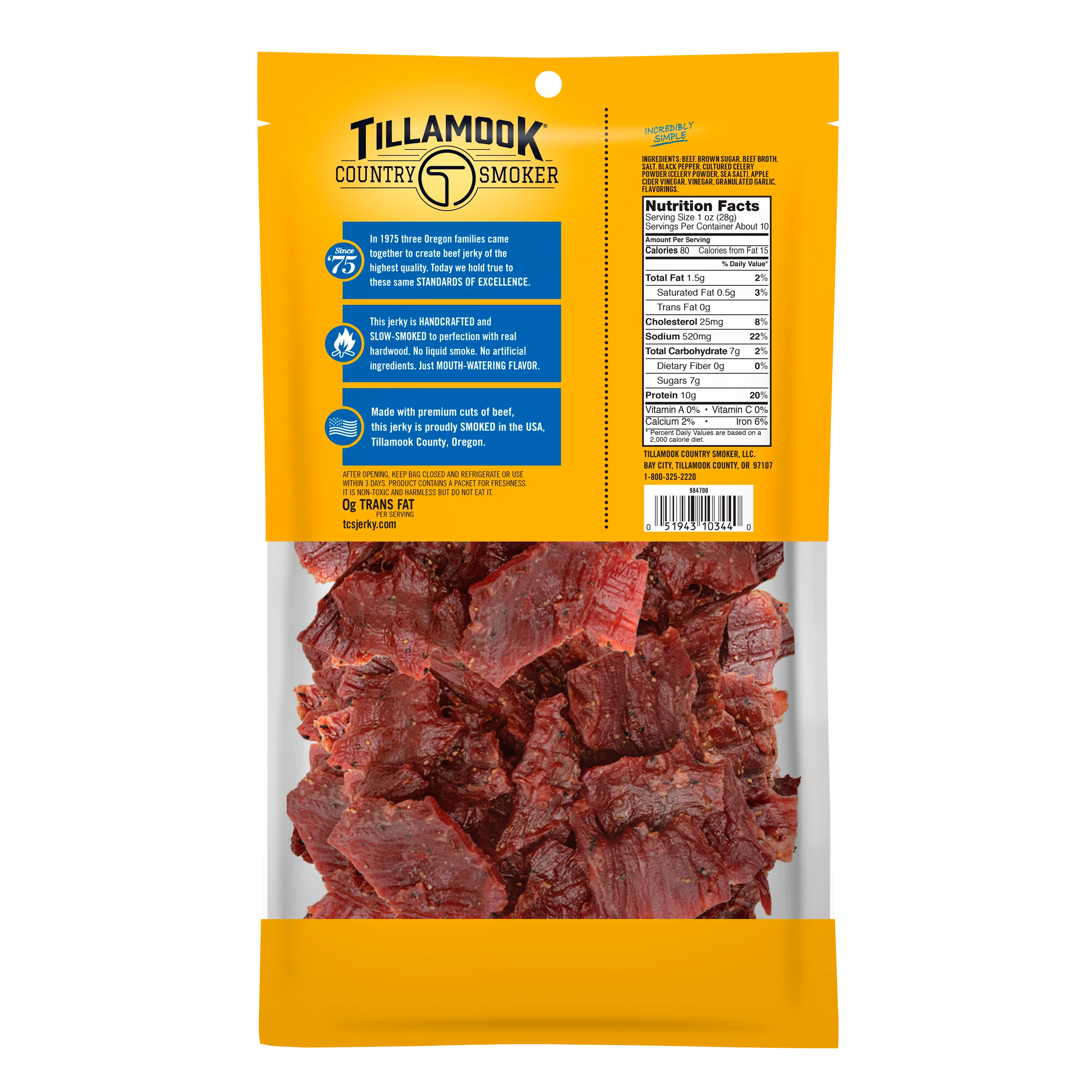 Simply Crafted Beef Jerky | Sea Salt & Pepper - Image 6