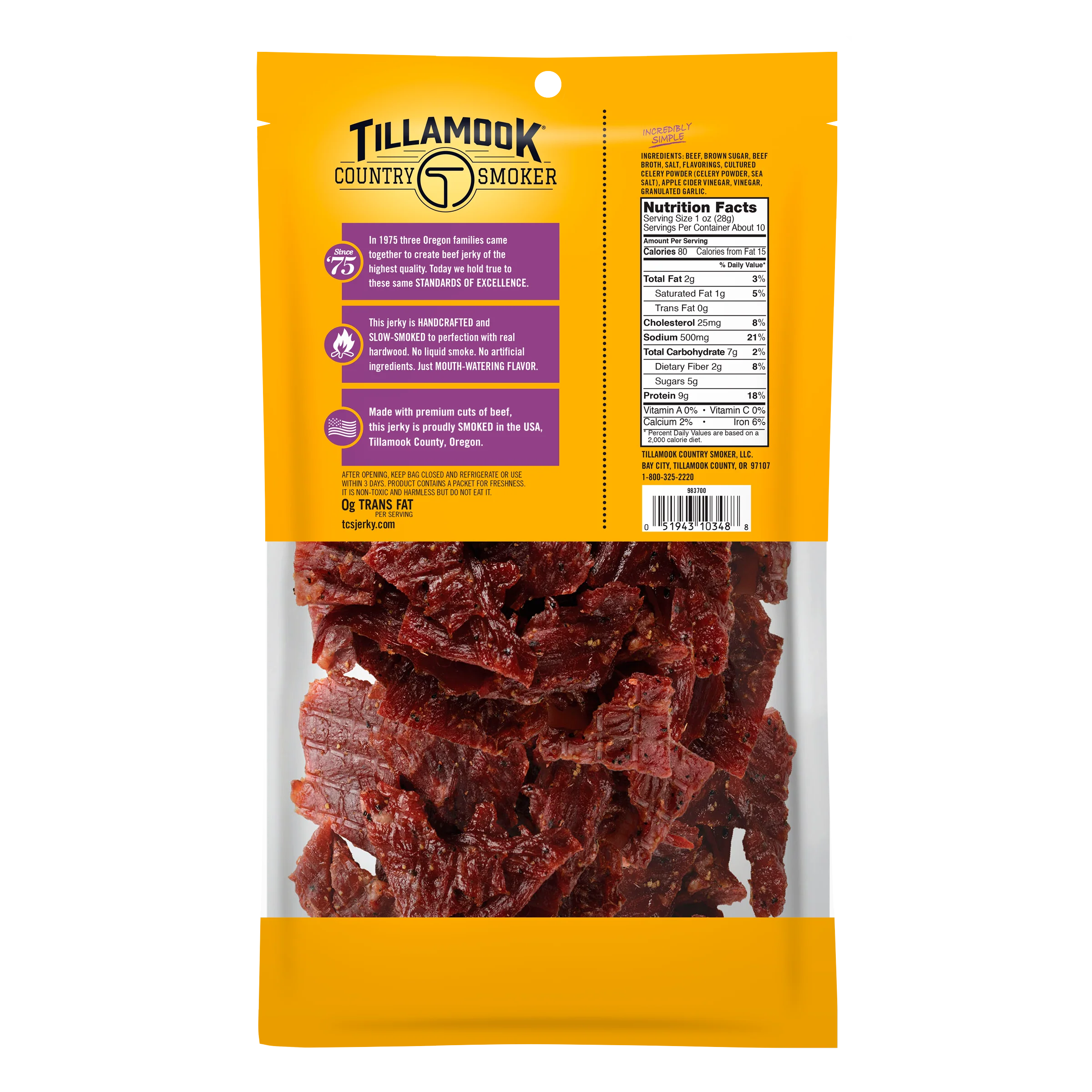 Simply Crafted Beef Jerky | Spicy & Sweet - Image 4