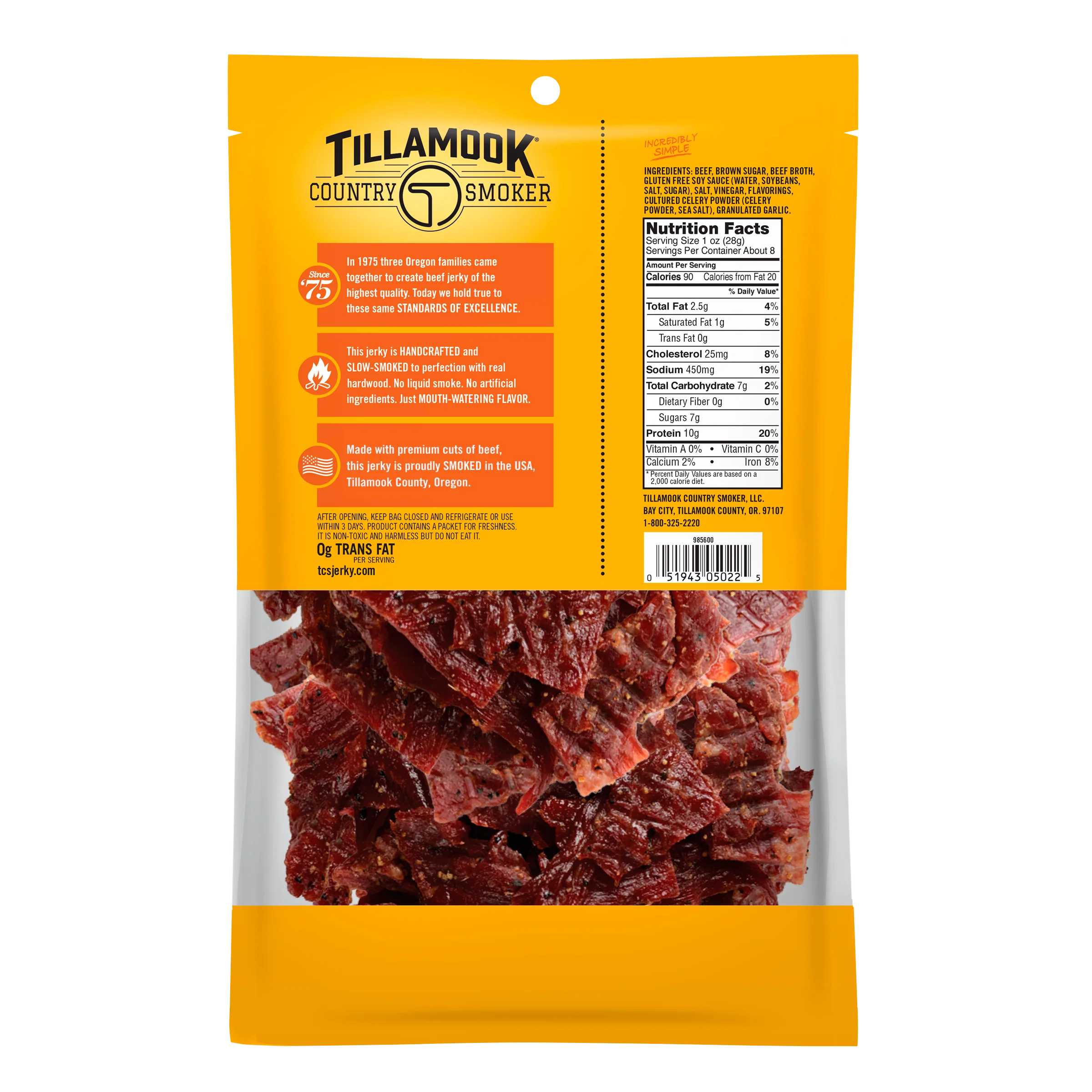 Simply Crafted Beef Jerky | Teriyaki - Image 4