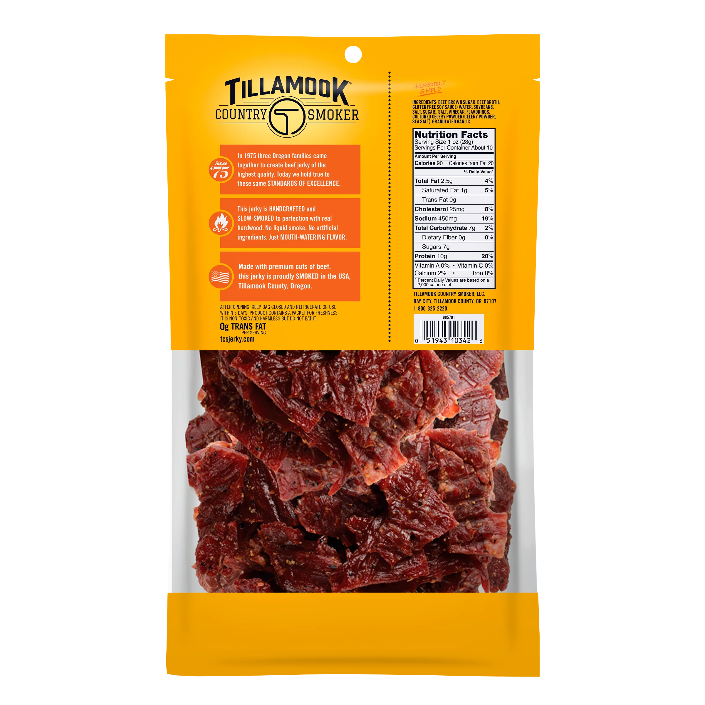Simply Crafted Beef Jerky | Teriyaki - Image 6