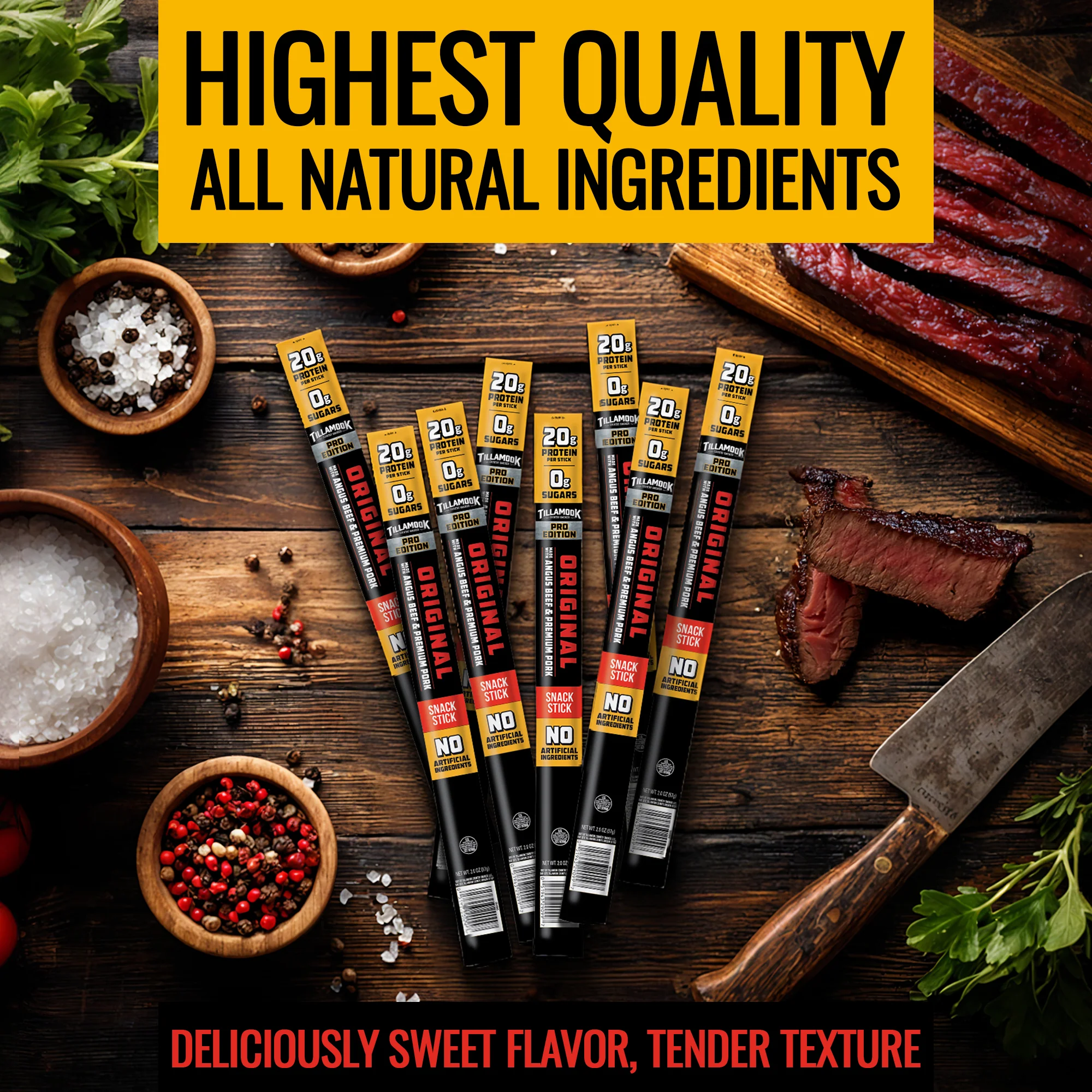 Zero Sugar Meat Sticks | PRO Edition Original - Image 4