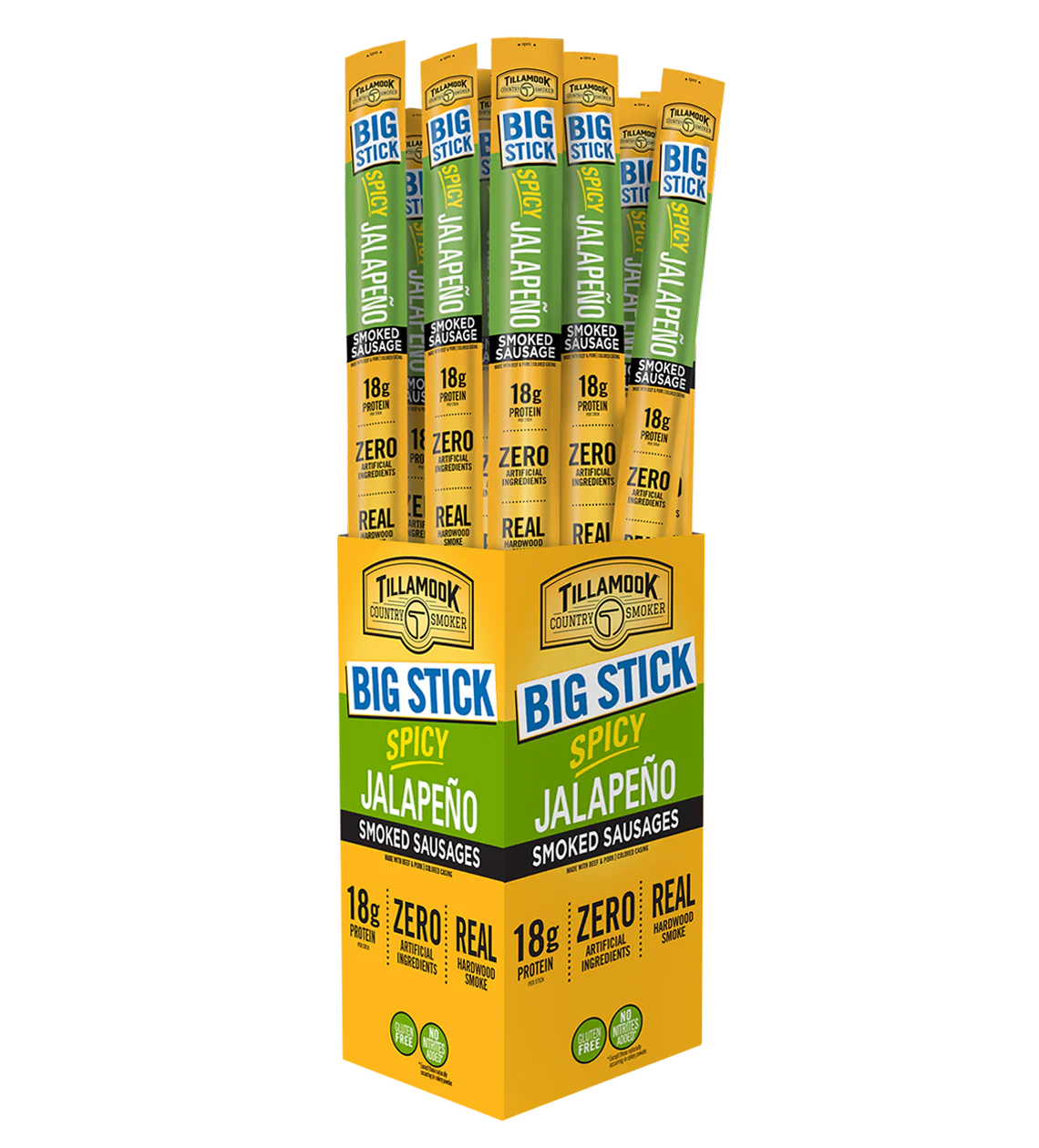 Simply Crafted Meat Sticks | Spicy Jalapeño BIG Stick