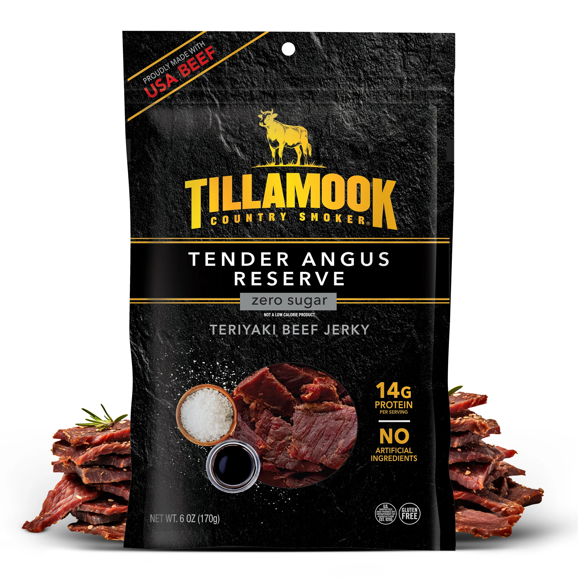 Tender Angus Reserve Beef Jerky | Teriyaki - Image 3