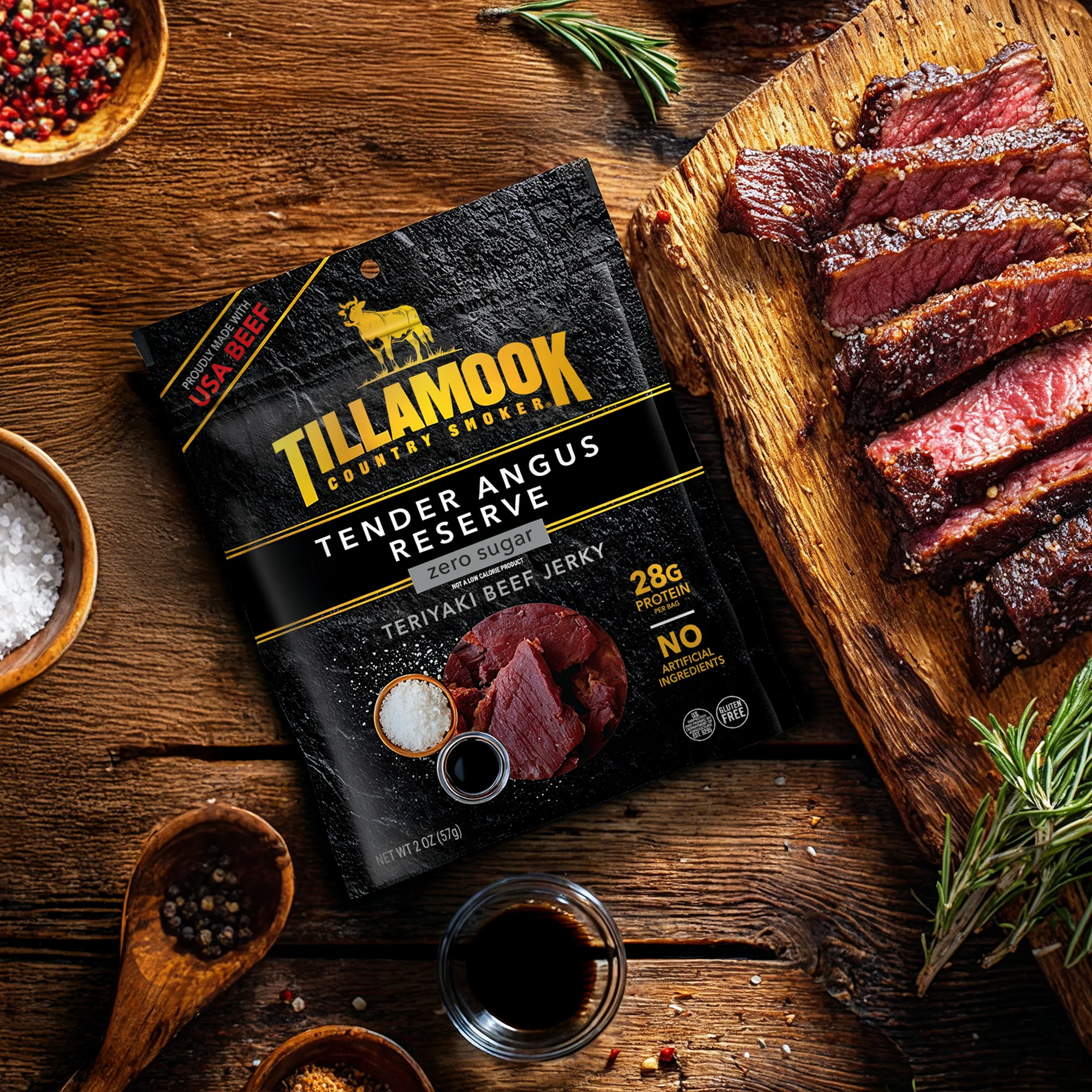 Tender Angus Reserve Beef Jerky | Teriyaki - Image 5