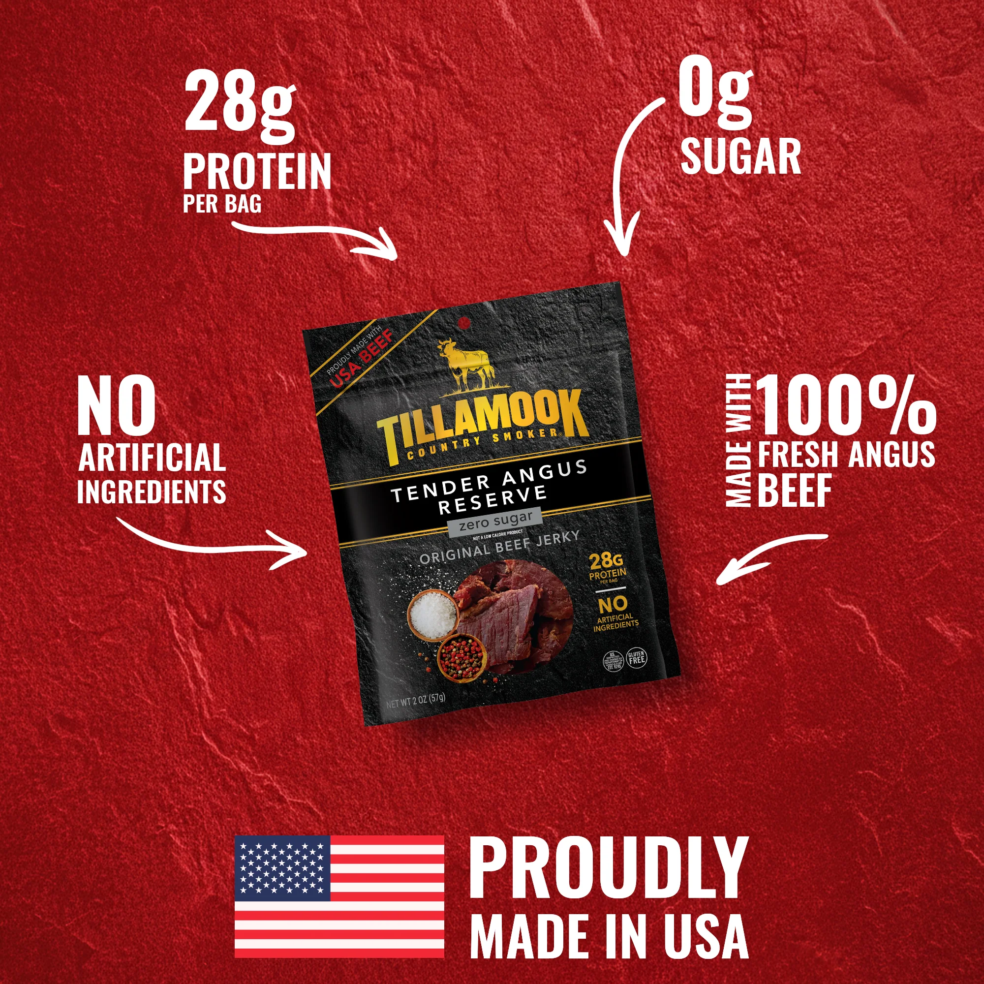 Tender Angus Reserve Beef Jerky | Original - Image 6